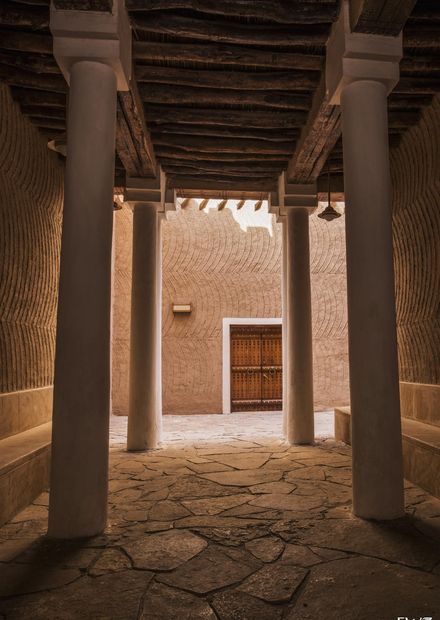File:One of the corridors of Al-Murabba ...