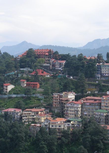 File:Shimla, India, Panoramic view of ...