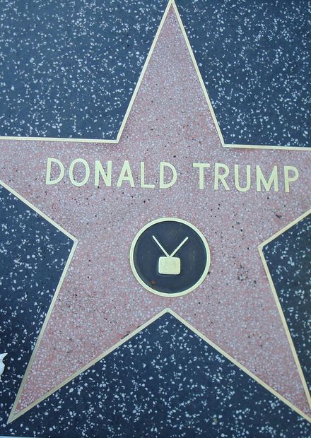 File:Donald Trump star Hollywood Walk ...