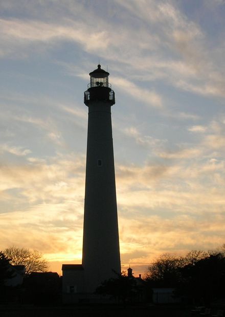File:Cape May Lighthouse Sunset.JPG ...