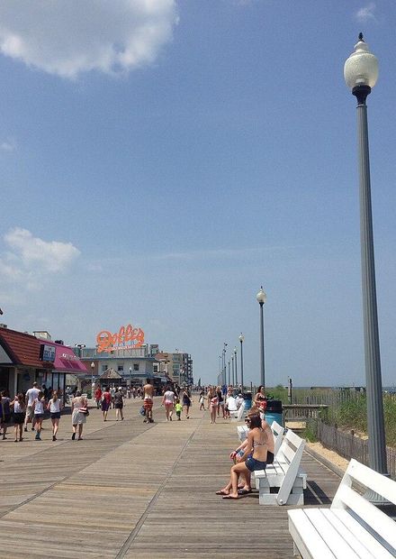 File:Rehoboth Beach boardwalk looking ...