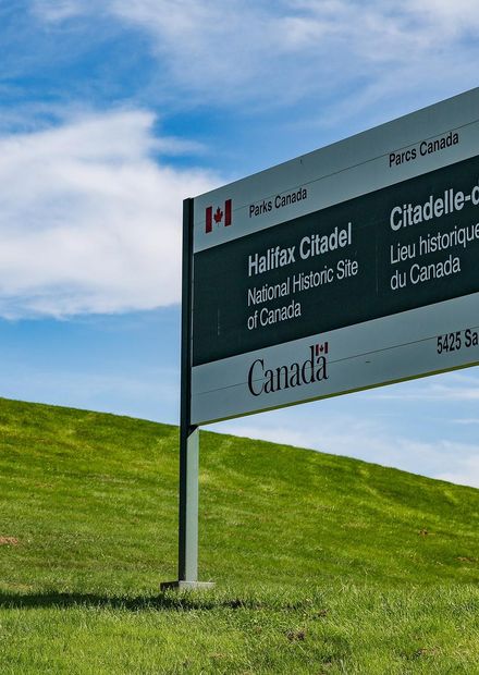 File:Halifax Citadel Sign, National ...