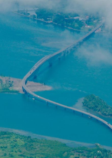 Aerial view of San Juanico Bridge.jpg ...
