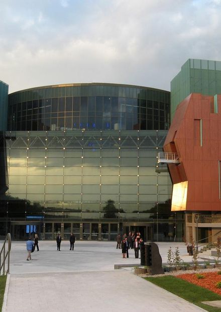Cuprum Arena Shopping Center in Lubin ...
