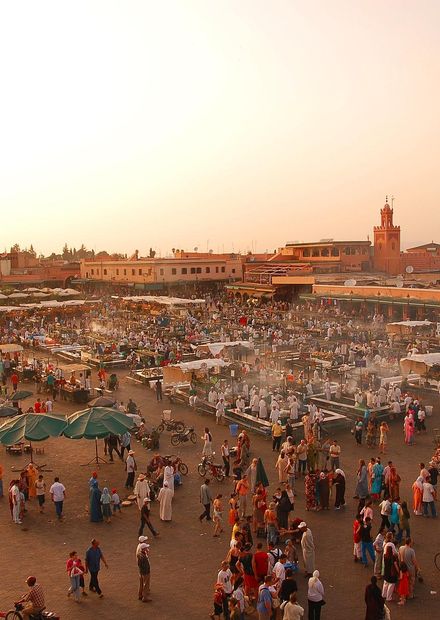 File:Maroc Marrakech Jemaa-el-Fna Luc ...