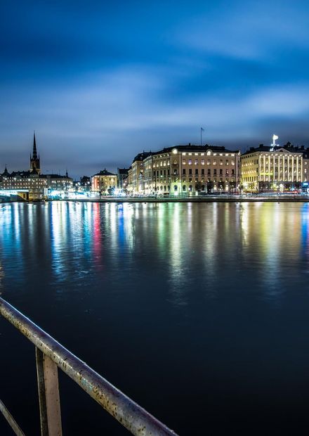 Immaggine:Stockholm Skyline At Night ...