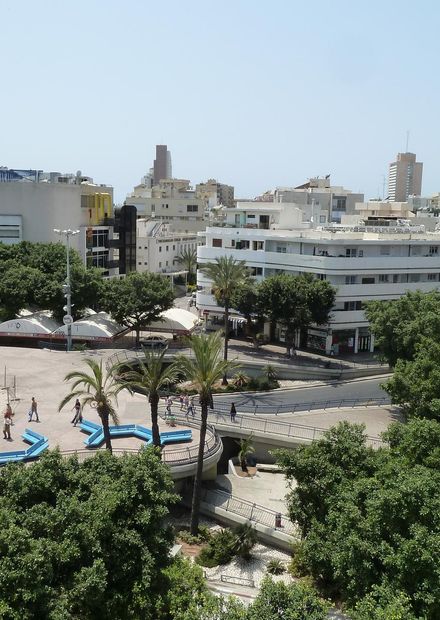 File:Cinema Hotel Balcony view of ...