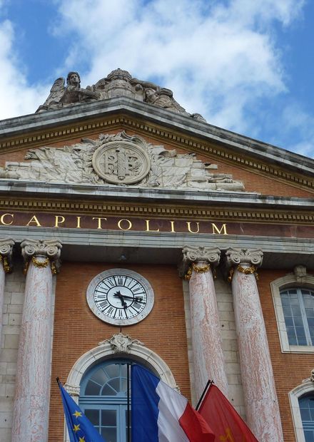 File:041 Toulouse Capitole détail de la ...