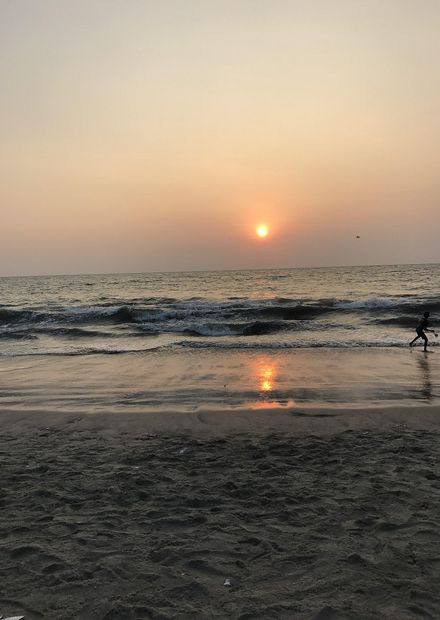 File:Calicut beach sunset.jpg ...