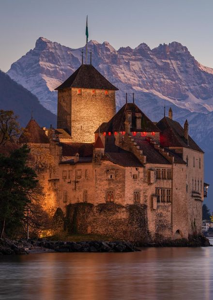 File:001 Chateau de Chillon and Dents ...