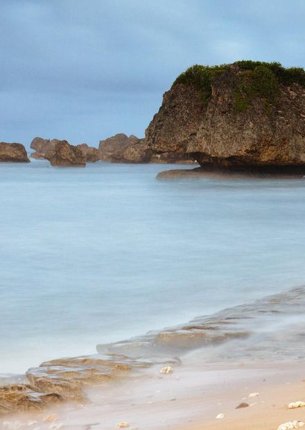 beach, landscape, sea, coast, nature ...