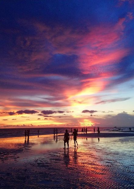 File:Sunset White Sands Beach Boracay ...