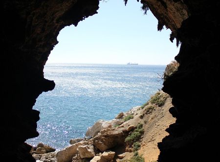 Cave, Gibraltar.JPG ...