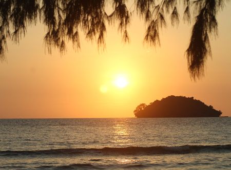 File:Island off Otres Beach ...