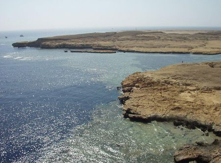 Coral reef in Ras Muhammad nature park ...