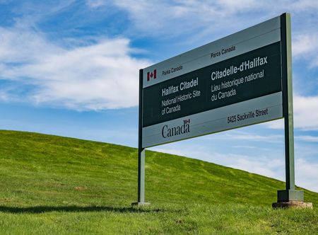 File:Halifax Citadel Sign, National ...