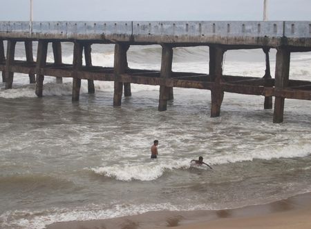 File:Pondicherry, Promenade Beach, Bay ...