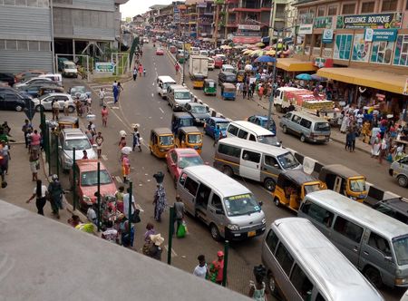 File:Kumasi Kejetia on the left and ...