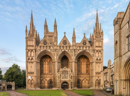 File:Peterborough Cathedral Exterior 1 ...