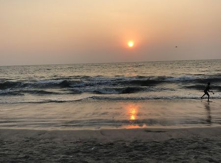 File:Calicut beach sunset.jpg ...