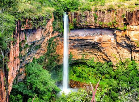 File:Cachoeira Véu de Noiva - Chapada ...