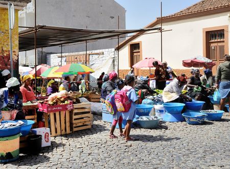 File:Cape Verde Assomada street market ...