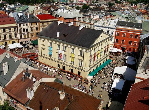 File:Lublin - trybunał (stary ratusz) z góry gl.JPG - Wikimedia Commons