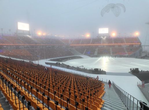 File:Pyeongchang Olympic Stadium at day for 2018 Winter Paralympics opening  ceremony - 2.jpg - Wikimedia Commons