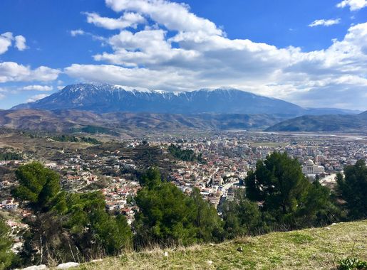 File:View of Mount Tomorr from Berat Castle.jpg - Wikimedia Commons