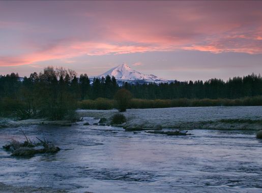 File:Mt. Jefferson at sunrise with Metolius River, Oregon - Flickr - Bonnie  Moreland (free images).jpg - Wikimedia Commons