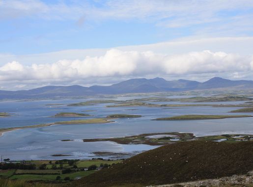 File:Westport Bay a view from Croagh Patrick Mountain,Westport,Co.Mayo, Ireland - panoramio.jpg - Wikimedia Commons