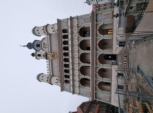 File:2023-01-11 Exterior of City hall in Poznań during Market Square  renovation 01.jpg - Wikimedia Commons