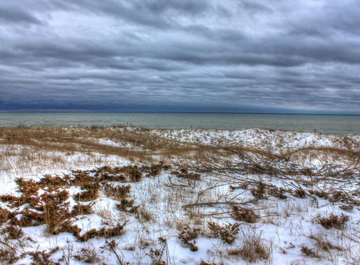 Overcast skies at Kohler-Andrae State Park, Wisconsin image - Free stock  photo - Public Domain photo - CC0 Images