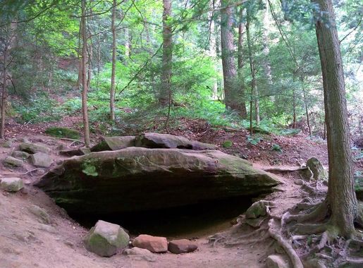 File:Lyons Falls Trail at Mohican State Park - panoramio.jpg - Wikimedia  Commons