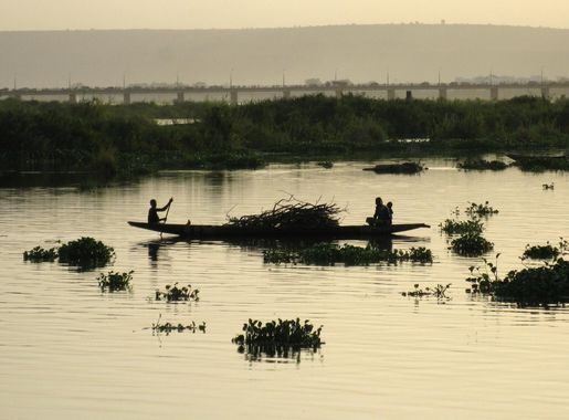 File:Dan Flore Bamako-Mali-Boat-on-the-Niger-River-and-King-Fahd-Bridge.jpg  - Wikimedia Commons