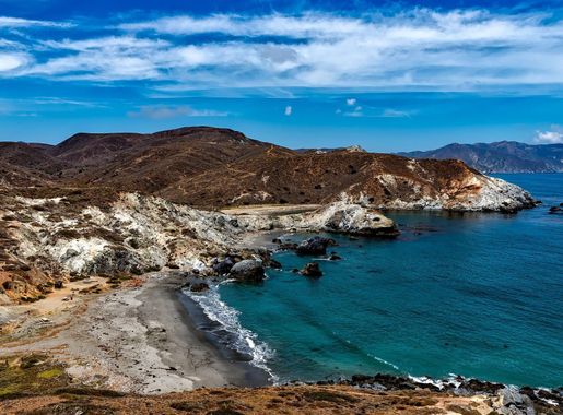 Free picture: nature, water, lagoon, bay, island, landscape, seascape,  beach, seashore, ocean, sea