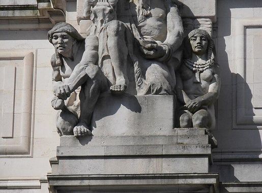 File:Prehistoric Period by Gilbert Bayes, National Museum Cardiff.JPG -  Wikimedia Commons