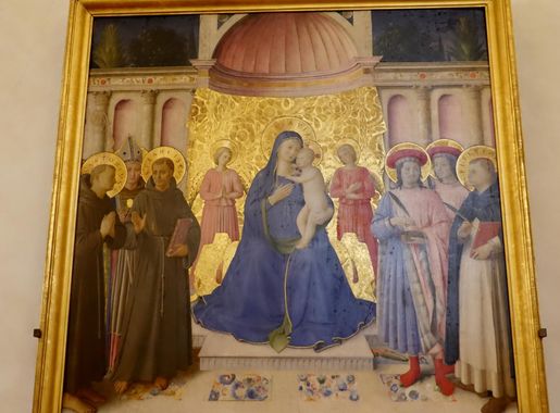 File:Fra Angelico, Bosco Ai Frati Altarpiece, after 1450, detail; San Marco  Museum, Florence (2).jpg - Wikimedia Commons
