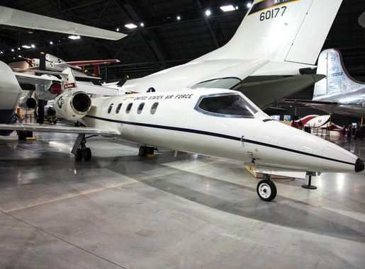 C-21A Learjet > Scott Air Force Base > Display