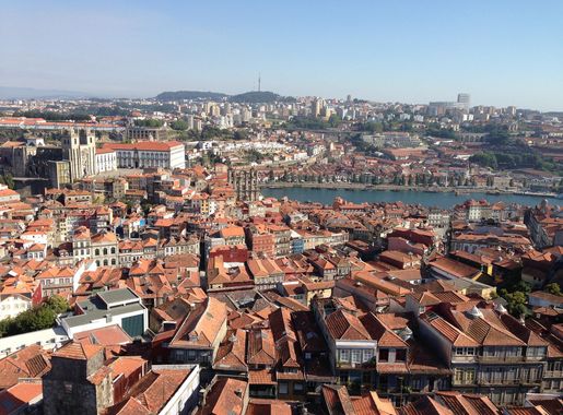 File:South view from Clérigos Tower-2.jpeg - Wikimedia Commons