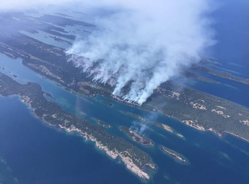 Horne Fire Burning in Isle Royale National Park Closures and Fire  Restrictions - Isle Royale National Park (U.S. National Park Service)