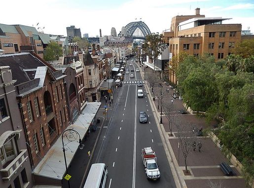 File:Street through The Rocks.jpg - Wikipedia