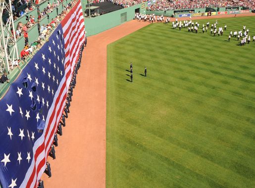 Air Force heritage and American history come together over Fenway > Hanscom  Air Force Base > Article Display