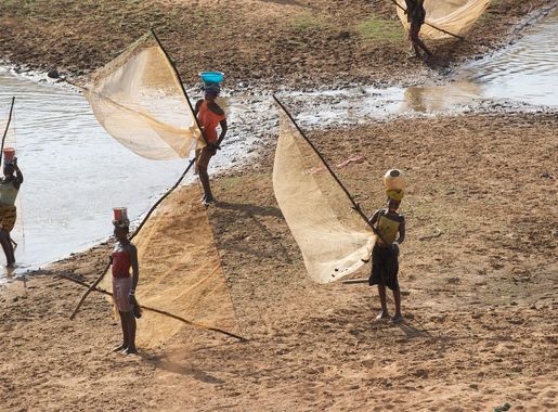 File:Fisher women on River Niger in Guinea, Africa.jpg - Wikimedia Commons