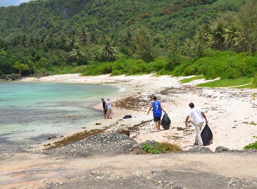 36 SFS Airmen clean up Guam, participate in local community > Andersen Air  Force Base > Articles