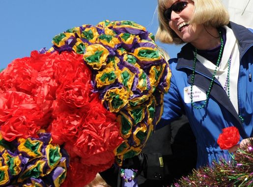 Mardi Gras 2011 <br> Merrymaking, masking mark annual Gulf Coast  festivities > Keesler Air Force Base > Article Display