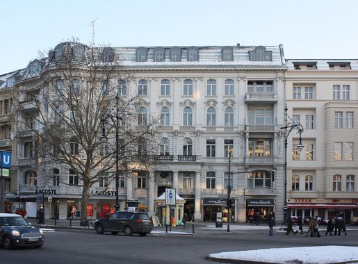 File:Berlin-Charlottenburg, at the junction Kurfürstendamm-Uhlandstraße.JPG  - Wikimedia Commons