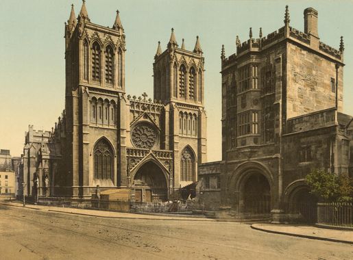 File:Bristol-Bristol Cathedral (Kathedrale der heiligen und ungeteilten  Dreifaltigkeit)-ZI-217289.jpg - Wikimedia Commons