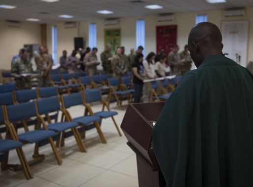 Chaplains go into harm's way, provide spiritual support for all > U.S. Air  Forces Central > Display