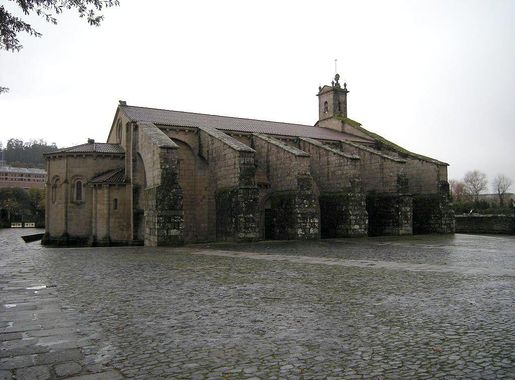 Archivo:Colegiata de Santa Maria de Sar 1.jpg - Wikipedia, la enciclopedia  libre